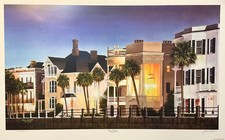 Jim Booth Signed Limited Edition Watercolor Print, Vintage Oyster Truck