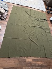 1957 military blanket 1957 US Military Wool Bed Blanket, Olive Green Shade 118, Type 1 Size 2 — listing 3