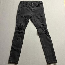 PacSun Distressed High-Rise Skinny Jeans, Medium Wash — listing 2