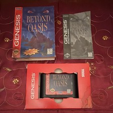 Beyond Oasis - Sega Genesis - Complete in Box (CIB) with Manual — listing 4