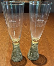 Disney Cruise Line Wish Inaugural Sailings Commemorative Gift Set with Champagne Flutes and Photo Frame