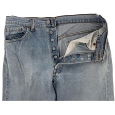 Levi's 501xx Button Fly Jeans W34 L36 Made in USA — listing 4