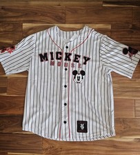 Disney Mickey Mouse Pinstripe Baseball Jersey