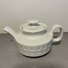 Mayer China Restaurant Ware Small Teapot with Blue Floral Transferware Pattern — listing 3