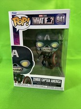 Funko Pop! Marvel Studios What If...? Zombie Captain America #941 Bobble-Head — listing 5