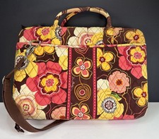 Quilted Cotton Floral Laptop Sleeve / Padded Zip Pouch — listing 5