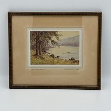 Geo. H. Downing Signed Watercolour of Aitre St-Maclou, Rouen (Half-Timbered Street Scene) — listing 4