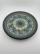 Boleslawiec Polish Pottery Rectangular Baker with Peacock Eye Pattern — listing 4