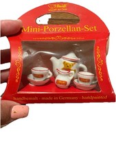 Steiff Puppen-Porzellan-Service 15-Piece Doll Porcelain Tea Set, Original Teddybär 1909 Decor — listing 5