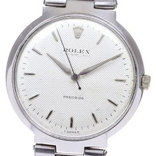 Rolex Oysterdate Precision 6494 Stainless Steel Watch — listing 5