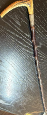 Antique Figural Riding Crop / Walking Cane Stick Pin Brooch — listing 2