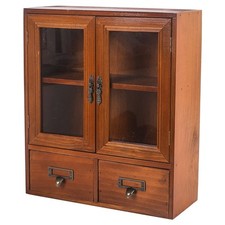 Pair of Rustic Solid Pine Storage Chests with Hinged Lids and Bracket Feet — listing 6