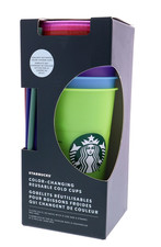 Starbucks Color-Changing Reusable Hot Cup 16oz (Blue)