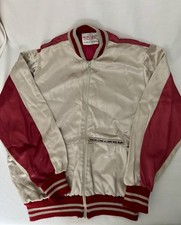 Vintage Virginia Slims "You've Come A Long Way Baby" Satin Bomber Jacket
