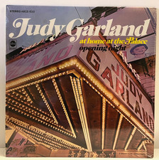 Judy Garland 'At Home at the Palace' Original 1967 Palace Theatre Broadway Window Card Poster — listing 4