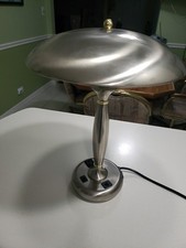 Postmodern Memphis-Style UFO Halogen Desk Lamp with Cone Base — listing 5