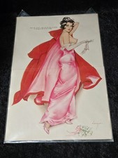 Alberto Vargas Pin-Up Print "You Surprised Me, Dear" (Milkman Gag) — listing 6