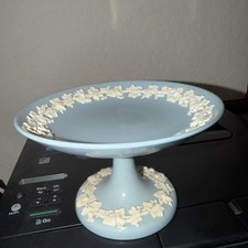 Wedgwood Dark Blue Jasperware Small Pin Dish / Tray with Classical Dancing Figures — listing 2
