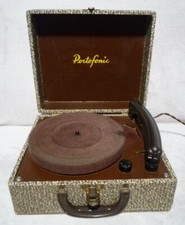 Vintage Portable Suitcase Record Player Turntable — listing 2