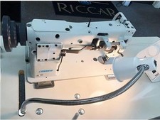 Consew Industrial Sewing Machine on Complete Table with Clutch Motor and Lamp
