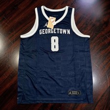 Jordan Brand Georgetown Hoyas #23 Player Basketball Jersey, Grey, Size Large — listing 2