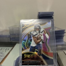 2023 Panini Select Jaxon Smith-Njigba Maroon Prizm Rookie Card Unnumbered Prizm, listing 6