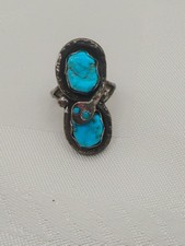 Effie Calavaza Zuni Sterling Silver Turquoise Snake Pendant Necklace, listing 2