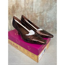 Easy Street Chiffon Women's Black Pointed-Toe Pumps Different size — listing 4