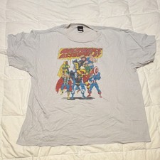 Marvel "All Stars" Graphic T-Shirt with Classic Character Panels — listing 5