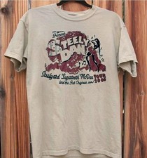 Steely Dan 2000 'Two Against Nature' Tour T-Shirt, Green, Size L, listing 2