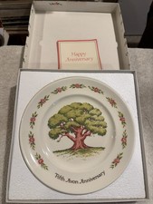 Fifth Avon Anniversary "The Great Oak" Commemorative Plate in Box — listing 2