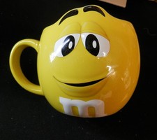M&M's Yellow Character Figural 3D Ceramic Coffee Mug — listing 3
