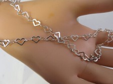 Milor Sterling Silver Popcorn Chain Love Knot Bracelet, 7.75 inches — listing 5