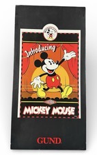 Gund Mickey & Co. "Antique" Mickey Mouse Plush, Style No. 7204, in Original Box — listing 6