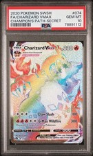 Pokemon Charizard VMAX Rainbow Secret Rare Champion's Path 074/073 — listing 3