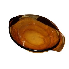 Anchor Hocking Fire-King Harvest Amber 1 Qt Casserole Dish with Original Label — listing 6