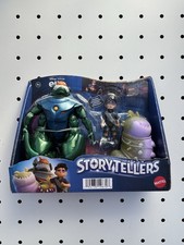 Mattel Disney Pixar Storytellers Figure Sets - Lot of 3 (Toy Story 30th Anniversary Zurg/Alien/Buzz, Woody/Bullseye/Jessie, and Elio)