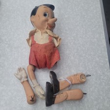 Vintage Multi Products Pinocchio Composition Wood Figurine — listing 2