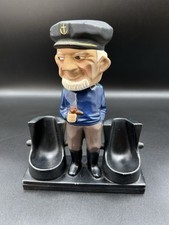 Ship Captain Bobblehead Figurine on Life Ring Base with Binoculars — listing 5