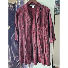 Carol Anderson Leopard Print Coat with Faux Fur Collar — listing 4