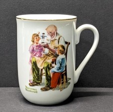 Norman Rockwell Museum 'The Toymaker' Porcelain Mug 1982 — listing 4