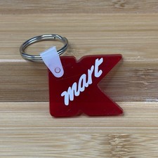 Kmart Big K / Super K 10 Years Commemorative Keychain with Sebastian S. Kresge Portrait — listing 3