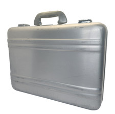 Vintage Zero Halliburton Brushed Aluminum Hard-Shell Suitcase — listing 3