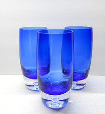 Cobalt Blue Ombré Highball Tumbler Glasses, Set of 8 — listing 5