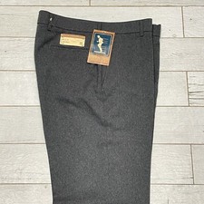 Vintage Levi's Sta-Prest Menswear Action Slacks, Gray Dress Pants — listing 3