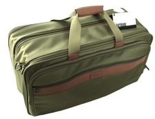 Vintage Hartmann Luggage Nylon & Leather Weekender Travel Bag — listing 4