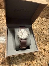 Hamilton Khaki Field Automatic Watch, Black Dial, Brown Leather Strap, listing 4