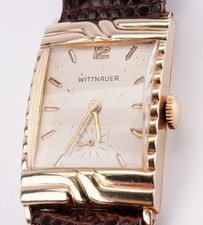 Vintage Wittnauer Manual-Wind Dress Watch with Cream Dial, Gold-Tone Case — listing 5