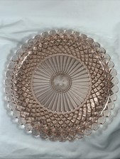 Anchor Hocking Pink Depression Glass "Waterford Waffle" 6-inch Berry Bowl — listing 2