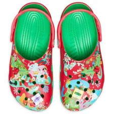 Crocs Classic Disney Holiday Lined Clog with Mickey, Donald & Pluto Jibbitz, listing 4